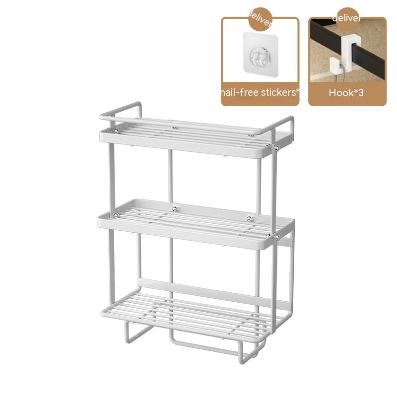 Wall Mounted Punch-Free Bathroom Rack – U’rGstore
