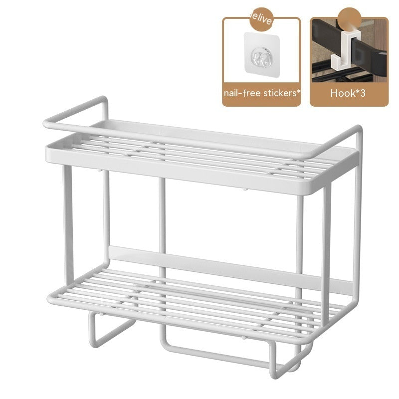 Wall Mounted Punch-Free Bathroom Rack – U’rGstore