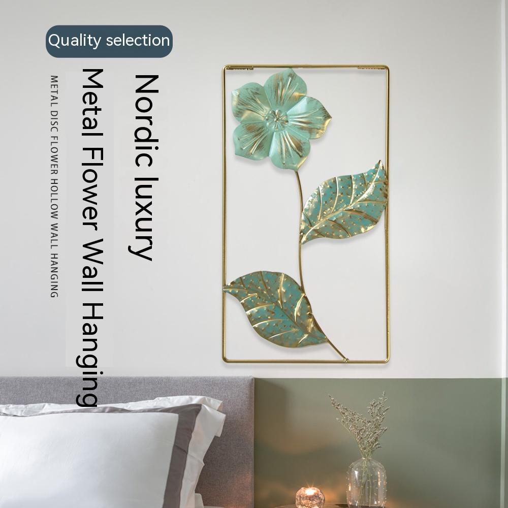 Flower with Leaves Wall Hanging Ornaments - U’rGstore