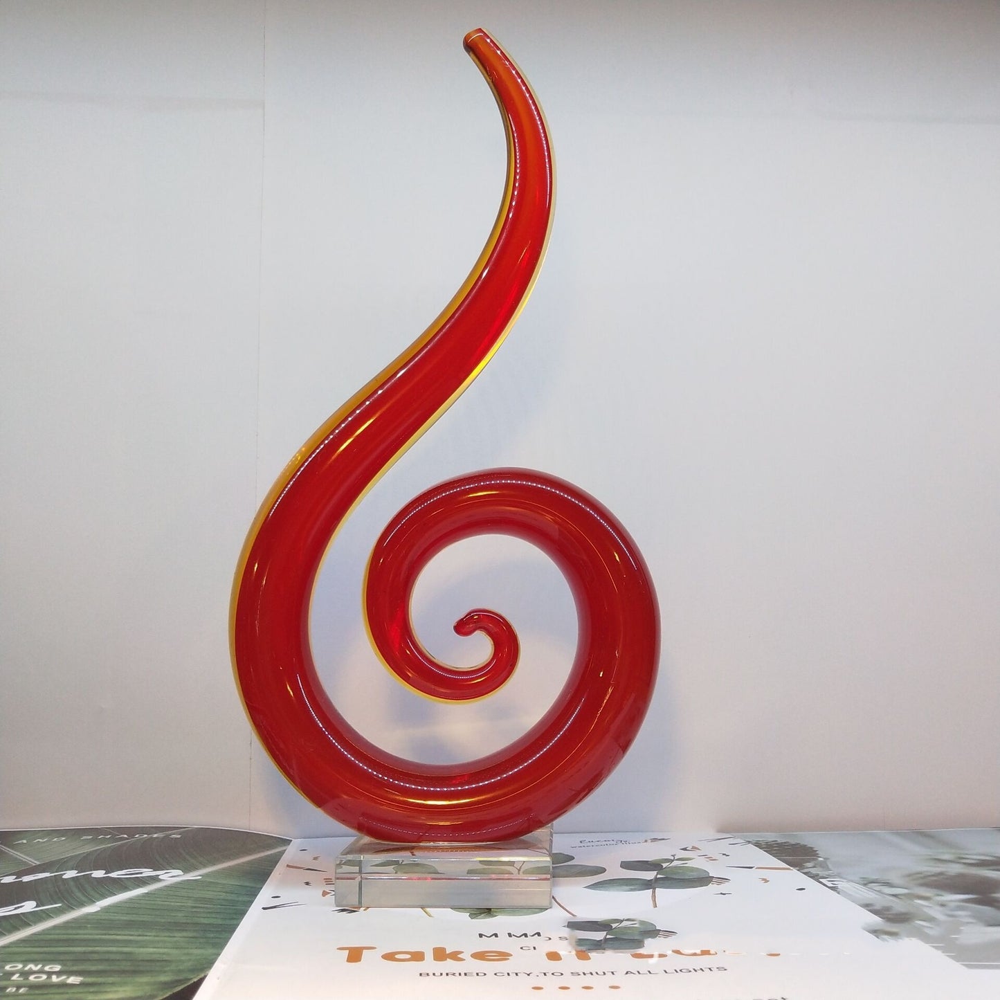 Modern Minimalist Glass Abstract Ornaments - U’rGstore